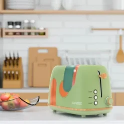 Grill Toast - CAPRIZZE - Kaito - Extra Stor Dubbel Springa - 6 Grillnivåer - Matt Grön