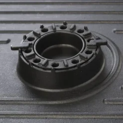 Grillgaller för en gasolcampingspis med gjutjärnsbrännarfunktion