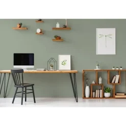 Grön matt väggfärg The Color Kitchen Sane Sage Dispersion exklusiv för inomhus Hög intensitet på 5 liter