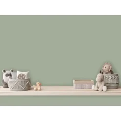 Grön matt väggfärg The Color Kitchen Sane Sage Dispersion exklusiv för inomhus Hög intensitet på 5 liter