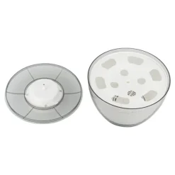 Grönsaksavtork, Stor Kapacitet, USB-ansluten,Vit Grå