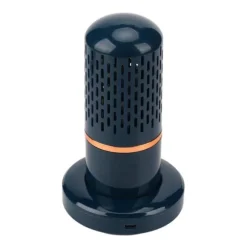 Grönsakstvättmaskin Multifunktion Trådlös USB Laddning Auto Kapsel Fruktrenare för kök Blå