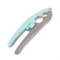 Halkfritt handtag Valnötsknäckare Kök Nötknäppare Sheller Clip Verktygsklämma för razilnötter Hasselnötter Mandlar