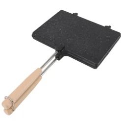 Handsmörgåsmaskin Multifunktionell dubbelsidig förhindra Stick Hand brödrost Smörgåsmaskin för hemfrukost