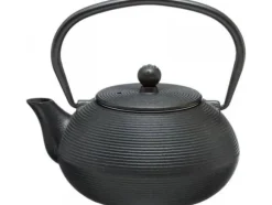 Heminredning Marin gjutjärnskanna med sil 600 ml