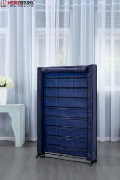 Herzberg Skoförvaring till 45 skor, Svart