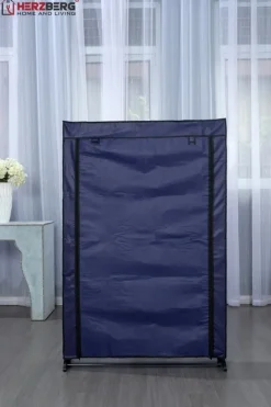 Herzberg Skoförvaring till 45 skor, Svart