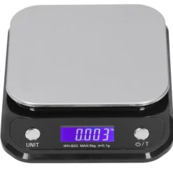 Hög noggrann digital våg Bärbar elektronisk köksvåg Matmätningsverktyg (5 kg/0,1 g)