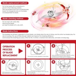 Höghastighets spannmålskvarn, 220V kvarn 500 g, för örter/kryddor/nötter/säd, överlastskydd, ljusgrå