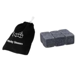 HK00362-Återanvändbara kylande whiskystenar. 6 stycken. isstenar. naturstenar. Bar. vin. bröllopspresent