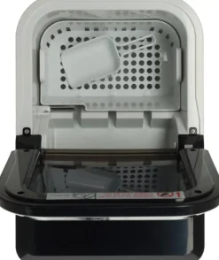 HomeTech Isbitarmaskin – Isbitsmaskin – 2,2 Liter – Svart