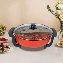 Hot Pot, 6L kapacitet, 1360W effekt, 220V spänning, 5 temperaturinställningar, 31cm diameter