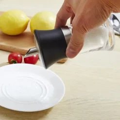 Hushålls akryl sockerburk dispenser sockerströare köksredskap tillbehör 100ml