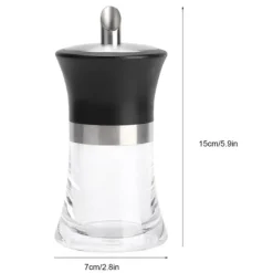 Hushålls akryl sockerburk dispenser sockerströare köksredskap tillbehör 100ml