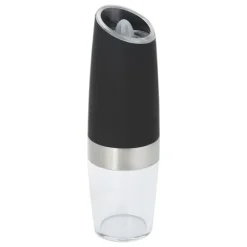 Hushålls multifunktionell elektrisk malningsverktyg pepparkvarn induktion kryddkvarn köksredskap (svart)