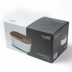 HUSLA BRÖDBAGARE MED SKÄRBRÄTA OCH KNIV 73940