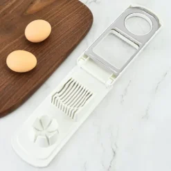 2-i-1 Äggskivare i Rostfritt Stål