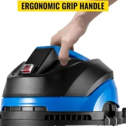 3-i-1 1200W 40L tank våt och torr dammsugare med 4 hjul, starkt sug, automatisk dammskakning, säker, vattentät, kompletta tillbehör