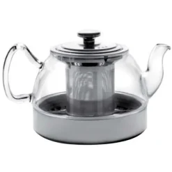 Ibili Glas Med Induktionsfilter Tekanna 800ml Silver