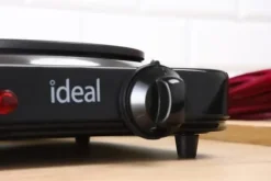 IDEAL elektrisk spis med 2 plattor, maxeffekt 2600 W