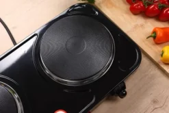 IDEAL elektrisk spis med 2 plattor, maxeffekt 2600 W