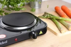 IDEAL elektrisk spis med 2 plattor, maxeffekt 2600 W