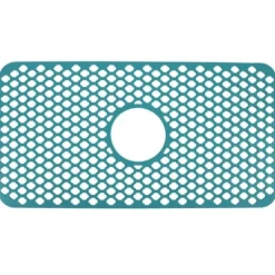 Ihålig isolerad diskbänksmatta halkfri multifunktionell stor storlek silikon diskbänksmatta skydd grön