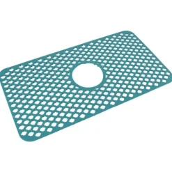 Ihålig isolerad diskbänksmatta halkfri multifunktionell stor storlek silikon diskbänksmatta skydd grön