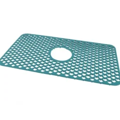 Ihålig isolerad diskbänksmatta halkfri multifunktionell stor storlek silikon diskbänksmatta skydd grön