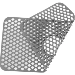 Ihålig isolerad diskbänksmatta halkfri multifunktionell stor storlek silikon diskbänksmatta skydd grå