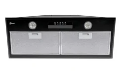 Inbyggd fläkt - GURARI - GCH B 051 70 BL - 70 cm - Svart - 1000 m³/h