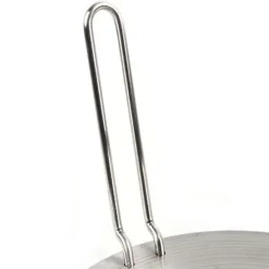 Induktionsadapterplatta - Värmefördelare - Rostfritt stål - Avtagbart handtag - 24 cm - Universell - Silver