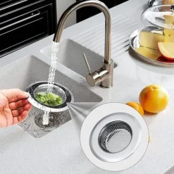 INF Diskbänkssilpropp för Avlopp, 4-pack - Ytterdiameter 11,2 cm