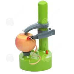 INN Elektrisk skalare 28x15x14cm Snabb roterande skalare Praktisk och säker Utbyttbar blad Halkfri bas för enkel rengöring