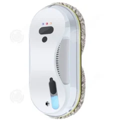 INN Fönsterputsrobot 5600pa 40 ml vattentank fönsterputsrobot med fjärrkontroll och 10 trasor och säkerhetslina