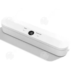 INN Maskin sous vide 35 x 7,2 x 6 cm 60 kpa fuktig och torr start med enkel försegling på 22 sekunder förseglingsband på 28 cm