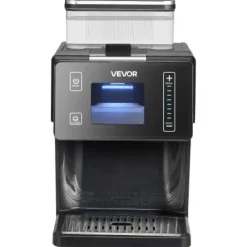 Ismaskin, 0,8L behållare, rostfritt stål, silver