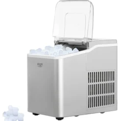 Ismaskin med kapacitet på 12 kg per dygn och automatisk rengöring