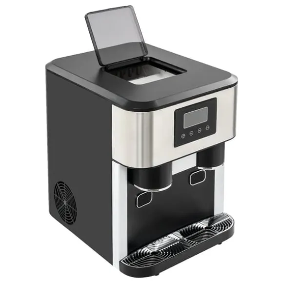 Ismaskin, Snabb Isproduktion, Användarvänlig Design,svart