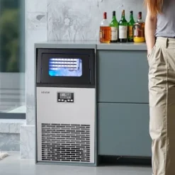 Ismaskin, 38,8x37x79,8 cm, Rostfritt stål