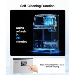 Ismaskin, 38,8x37x79,8 cm, Rostfritt stål