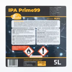 Isopropanol IPA Prime99 99,9% – Hög renhet | 5L vätska | För rengöring och avfettning av elektronik, optik, verkstad