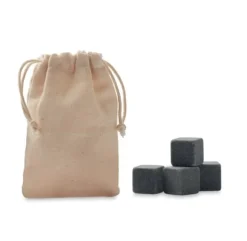 Isstenar i bomullspåse