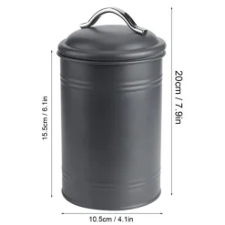 Järn tebladburk för matnötter med silikonring för hushållsbruk