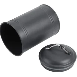 Järn tebladburk för matnötter med silikonring för hushållsbruk