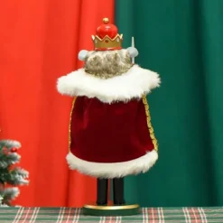 Jul Nötknäpparen Mus Kung Skrivbordsprydnad Staty Nötknäppare Docka