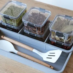 Justerbar Bestikslåda / förvaringslåda för bestick