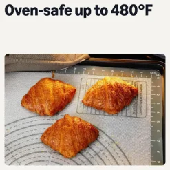 Justerbar Kavel i Rostfritt Stål - Perfekt för Deg, Bakverk och Pizza