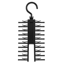 justerbar kors X slipshållare bälteshalsdukar krok hängare hållare arrangör