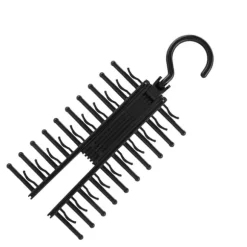 justerbar kors X slipshållare bälteshalsdukar krok hängare hållare arrangör